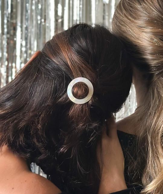 Haarspange Perlmutt französischer Stil BACHCA Paris - Accessoires, Haarklammer