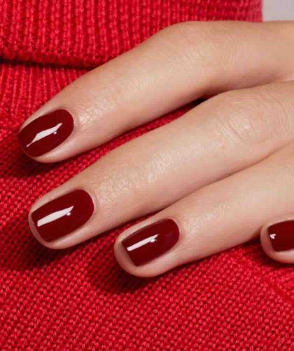 Vernis Dark Pansy rouge bordeaux Manucurist - l'Officina Paris