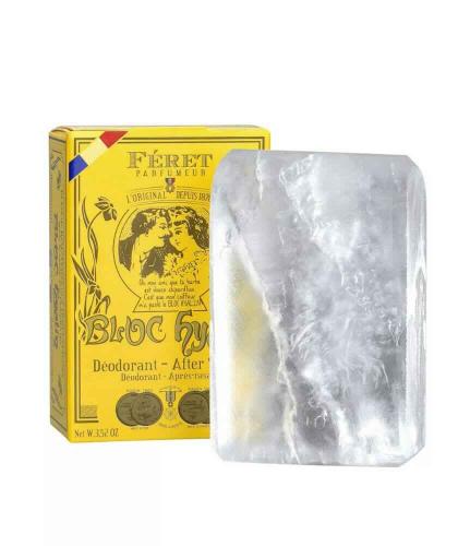 Féret Parfumeur Bloc Hyalin 100% natural alum stone - French cosmetics at l'Officina Paris