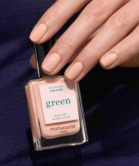 Pink Sand, vernis beige rosé aux nuances orangées GREEN™ Manucurist – manucure délicate