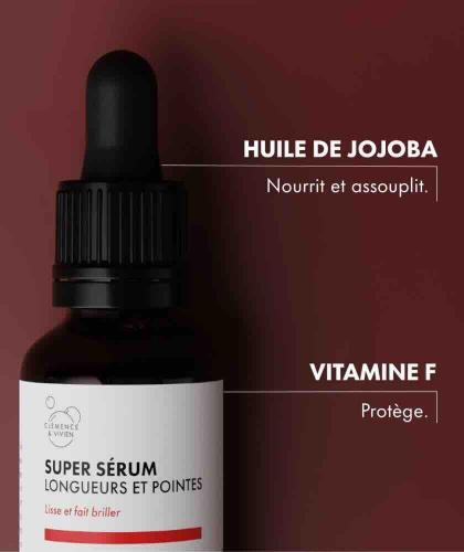 Natürliche Inhaltsstoffe des Clémence & Vivien Super Haarserums – pflegendes Jojobaöl und Vitamin F Naturkosmetik