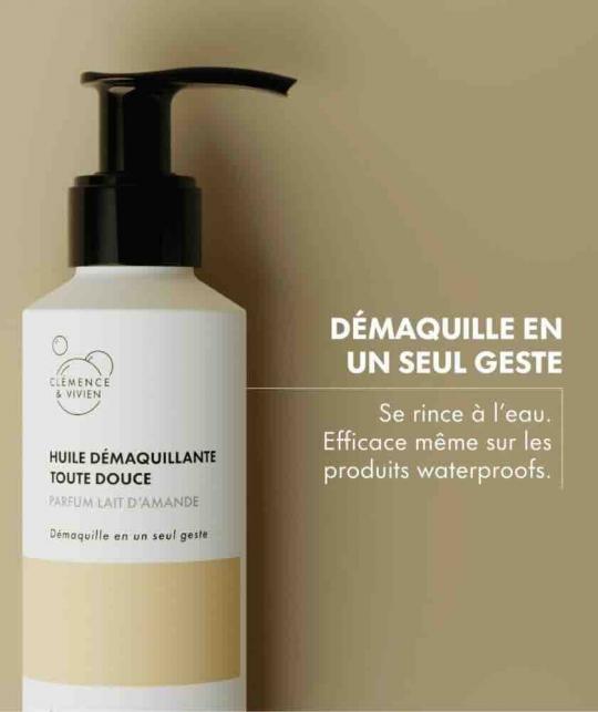 Cleansing oil by Clémence & Vivien – effective one-step makeup removal including waterproof formulas