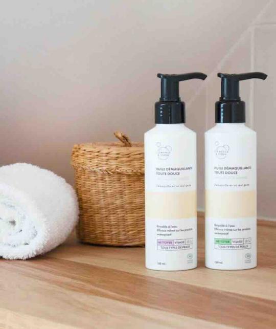 Clémence & Vivien Naturkosmetik Reinigungsöle Mandel und Rose – sanfte Gesichtsreinigung Routine, Naturkosmetik