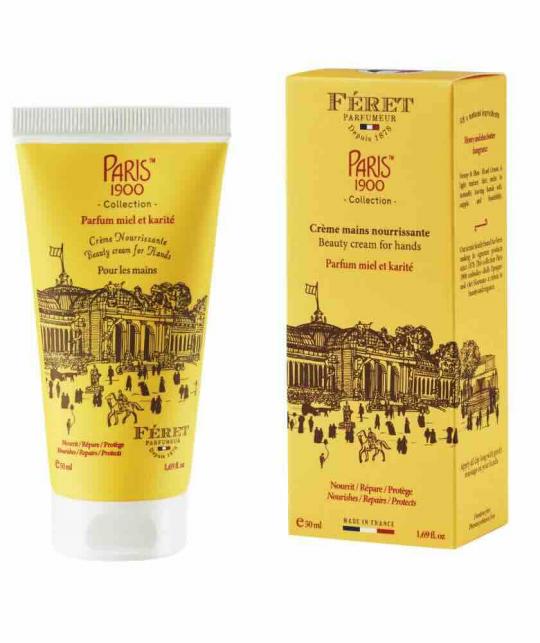 Crème mains et pieds miel et karité Féret Parfumeur – soin naturel fabriqué en France