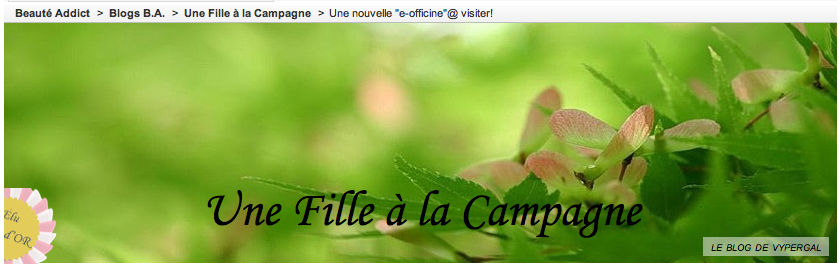 Une fille à la Campagne - Une nouvelle "e-officina" @ visiter!