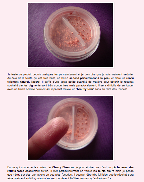 L'Officina - Blush Minéral Cherryblossom Lily Lolo