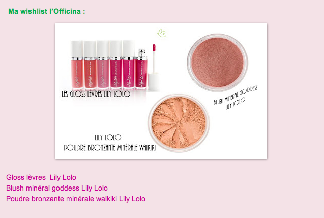 Dress-ing:  Ma wishlist l’Officina : 