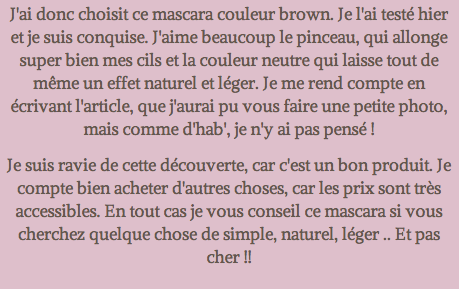 Mascara Naturel Lash Alert Lily Lolo par Lolita's Book