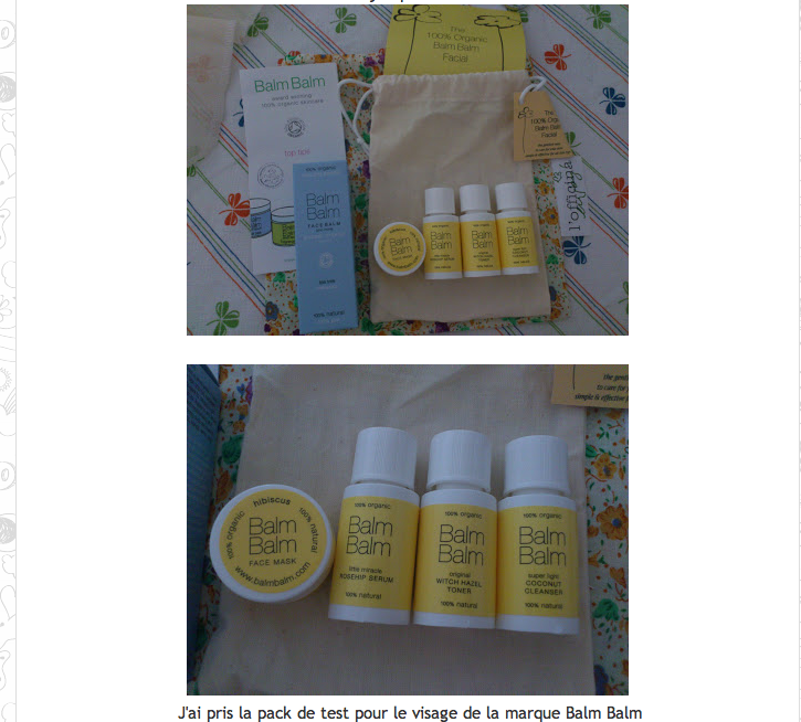 Balm Balm - Mini-Set Découverte Soin Visage Bio
