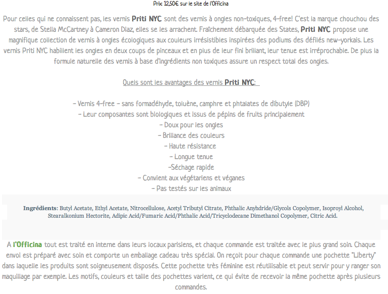 Lorsque mes ongles se mettent au naturel avec Priti NYC