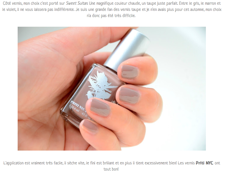 Lorsque mes ongles se mettent au naturel avec Priti NYC
