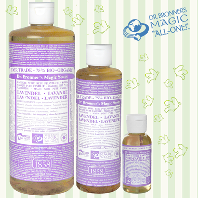 Savon Bio Dr. Bronner's Magic Soaps à la Lavande Savon Bio Dr. Bronner's Magic Soaps à la Lavande