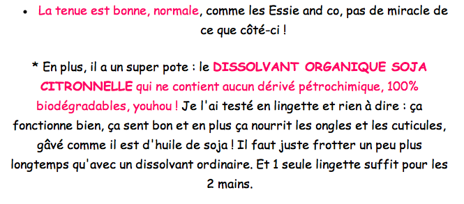Dissolvant organique au Soja Lemongrass Citronelle de Priti NYC