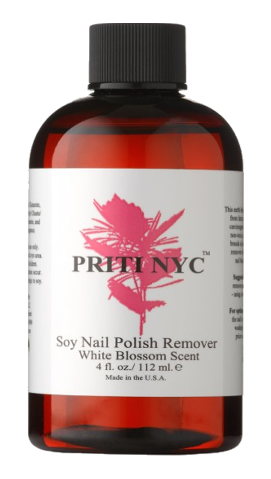 Priti NYC - Dissolvant organique au Soja - Fleurs blanches (112ml)
