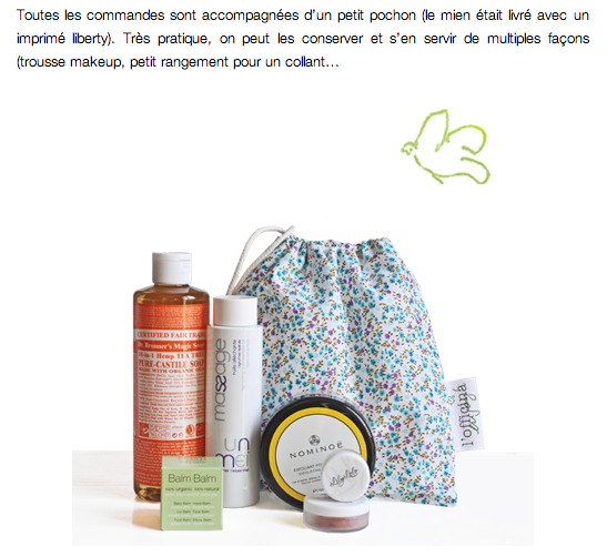 L'Officina Paris - votre cadeau: la pochette liberty en coton