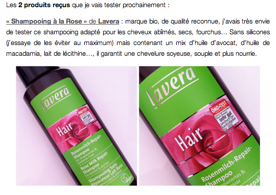 Lavera - Shampooing Réparateur au Lait de Rose Cheveux abimés 