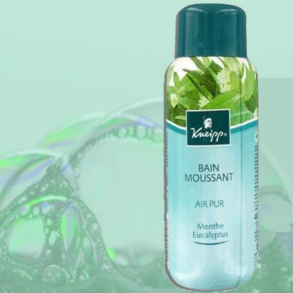Kneipp - Bain Moussant Aromatique Menthe et Eucalyptus Air Pur 