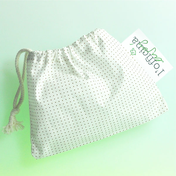 L'Officina Enjoy - pochette "liberty" en coton imprimé offert avec chaque commande