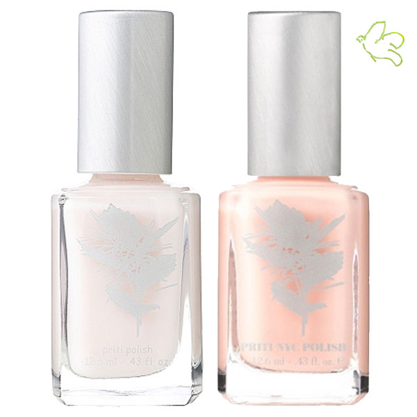 Priti NYC - Duo French Manucure - Vernis à Ongles Truly Yours Carnation & English Miss (Stella McCartney)  