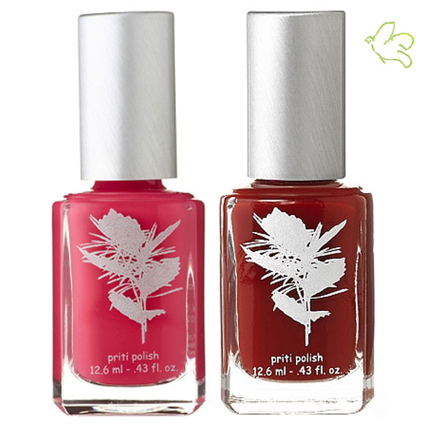 Priti NYC vernis à ongles non-toxiques Jersey Beauty Dahlia & Japanese Rose