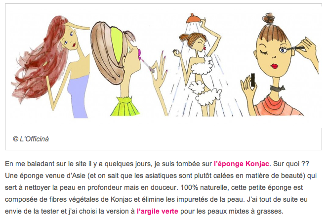 Petites Confidences (entre amis) - l'Eponge Konjac