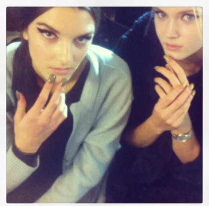 Les vernis Priti NYC au défilé Haute Couture Oscar Carvallo à Paris