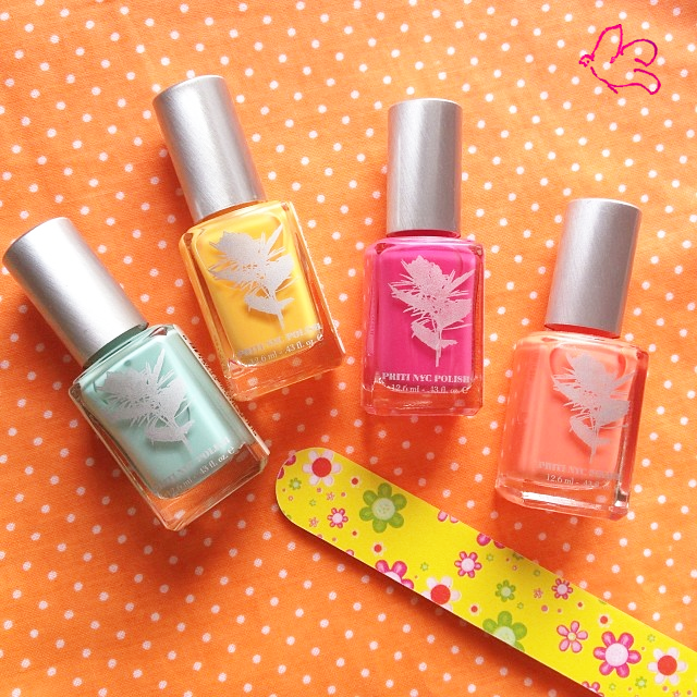 Summer on Fire - vernis à ongles tendance Priti NYC - Lungwort - Lampshade Poppy - Hula Girl Rose - Fireglow Summer on Fire - vernis à ongles tendance Priti NYC - Lungwort - Lampshade Poppy - Hula Girl Rose - Fireglow