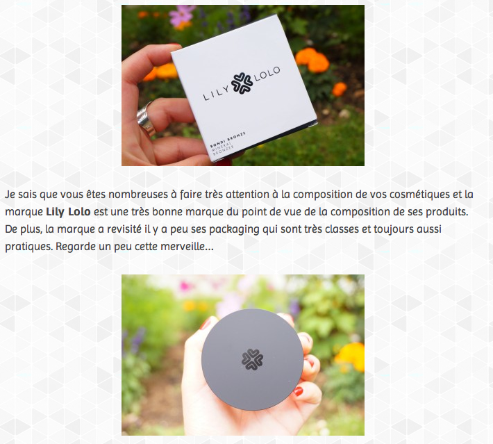 Concours Lily Lolo chez Mon Billet Poudré en partenariat avec l'Officina