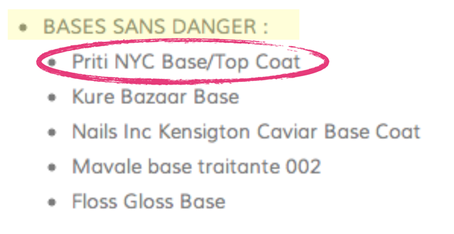 Priti NYC - Vernis à Ongles Treatments - 2 in 1 Top & Base Coat 