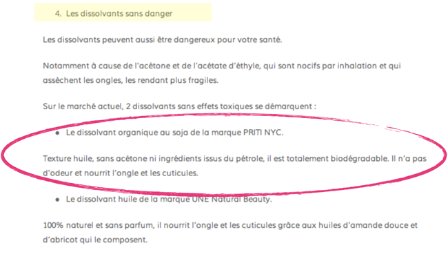dissolvants-sans-danger- Priti NYC - Dissolvants orgnaiques au Soja
