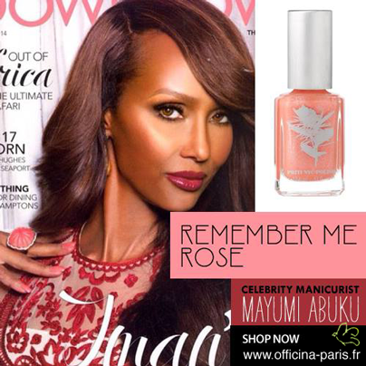 Priti NYC Vernis Remember Me Rose Iman