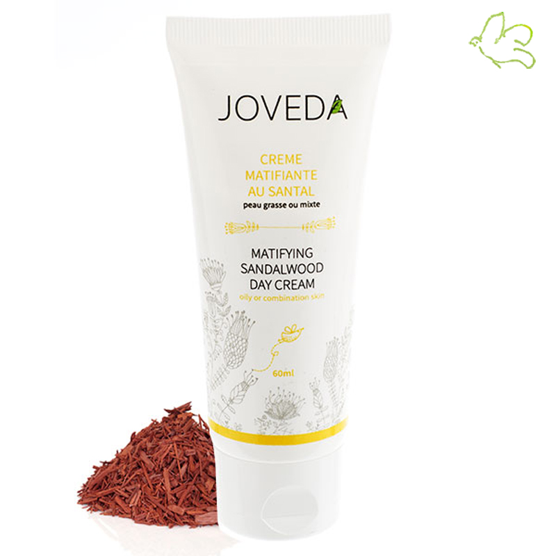 Joveda cosmétique ayurvédique Crème de jour Matifiante au Santal