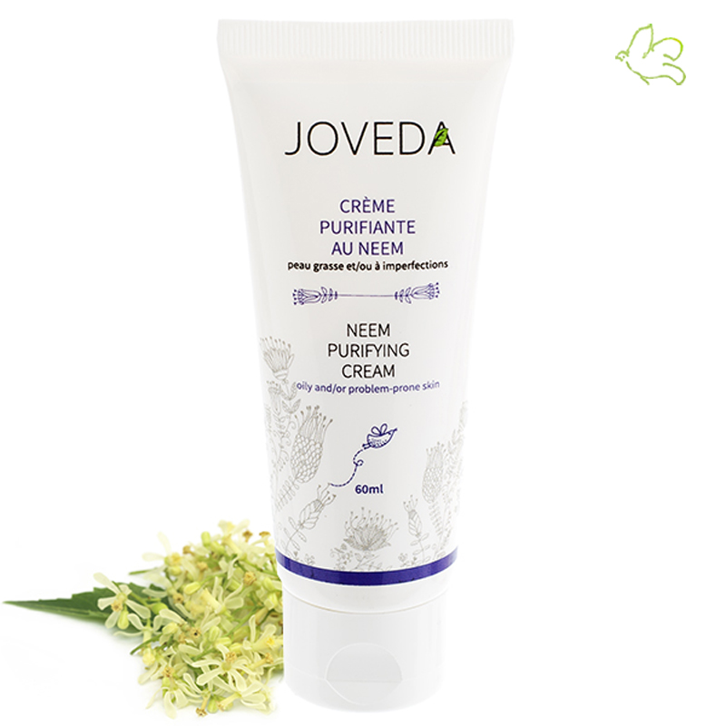Joveda cosmétique ayurvédique Crème Purifiant au Neem peaux acnéiques