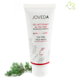 Joveda cosmétique aryuvedique Gel Nettoyant au Tea Tree