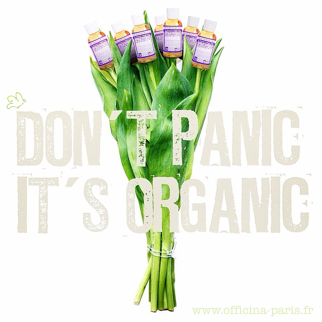 Dr. Bronner's magic soaps don't panic it's organic