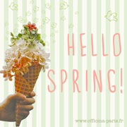 Hello Spring Officina Paris cosmétiques naturels et bio