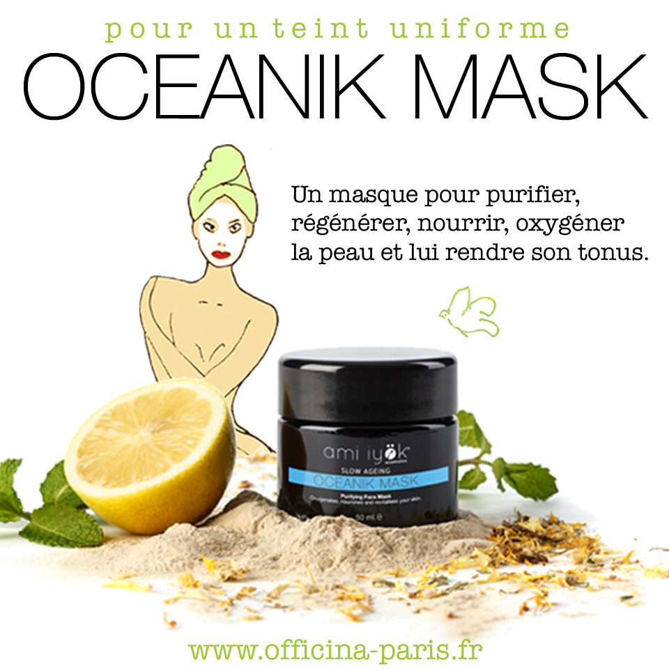 Ami Iyök Oceanik Mask Masque purifiant bio