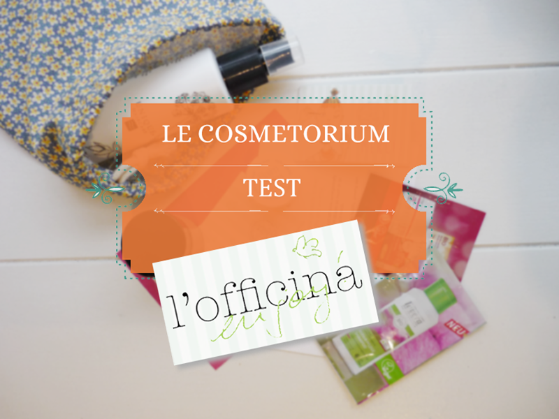 l'Officina - l'eshop au top ! Une commande chez l'Officina. Le Cosmetorium a testé et adoré l'Officina... 