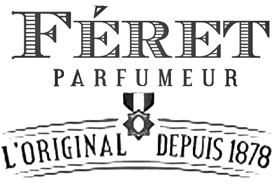 Féret Parfumeur cosmétique naturelle made in France logo rétro vintage