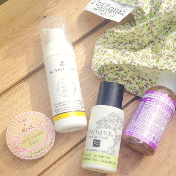 l'Officina Paris cosmétiques bio mini produits voyage