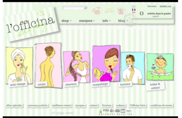 L'Officiant dans le Top des e-shops chez Bellattitude