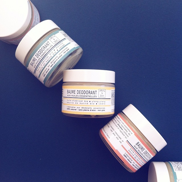clémence et vivien deodorants crème bio baume