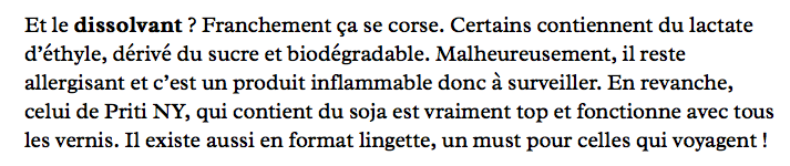Vernis à ongles bio: pour bientôt? marieclaire.fr