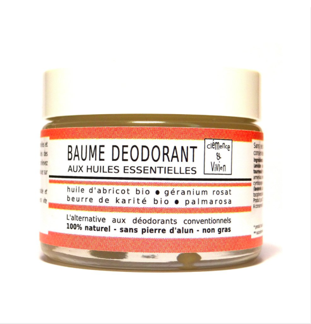 Clémence & Vivien Déodorant Crème bio le Fleuri