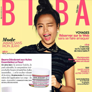 Lire la suite à propos de l’article Le Déodorant bio Clémence & Vivien dans le BIBA juin 2017