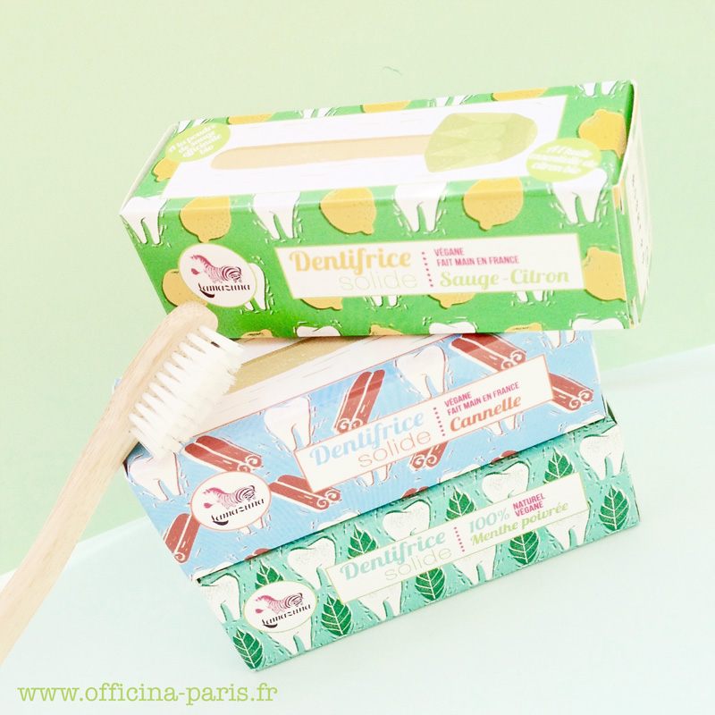 Dentifrices solides 100%Naturels et Vegans LAMAZUNA et Brosse à Dents en Bambou MY BOO COMPANY