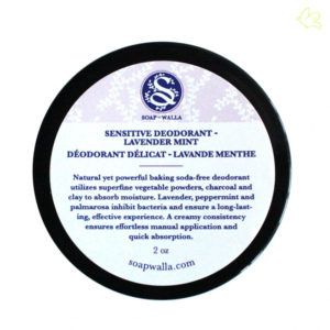 SOAPWALLA - Déodorant crème naturel DÉLICAT Lavande Menthe