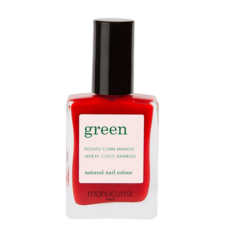  Vernis Green Poppy Red Manucurist Paris