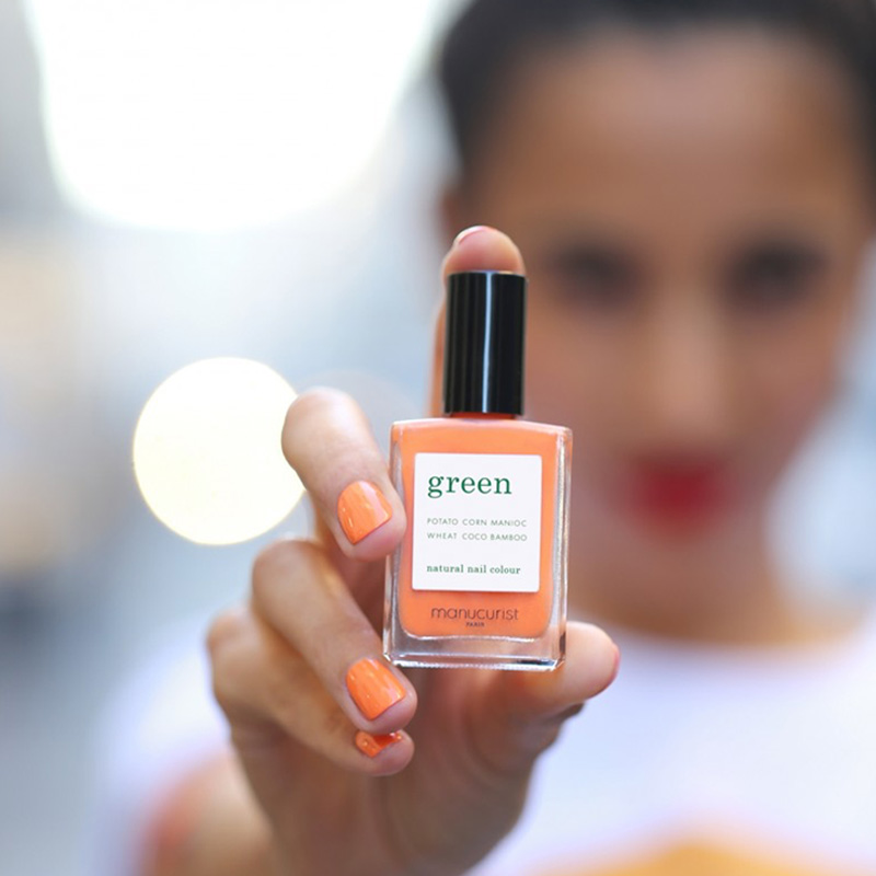 Green Manucurist Cosmos vernis orange