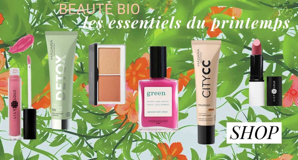 l'Officina Paris magasin de cosmétiques naturels et bio en ligne - les essentiels du printemps
